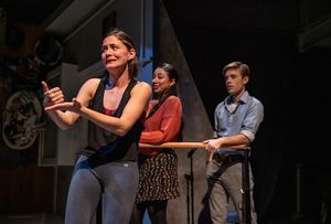 Sandra Mae Frank, Natalie Camunas, Nick Apostolina @ BroadwayWorld Sandra Mae Frank, Natalie Camunas, Nick Apostolina Photo