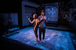 Nick Apostolina, Sandra Mae Frank, Tad Cooley @ BroadwayWorld Nick Apostolina, Sandra Mae Frank, Tad Cooley Photo