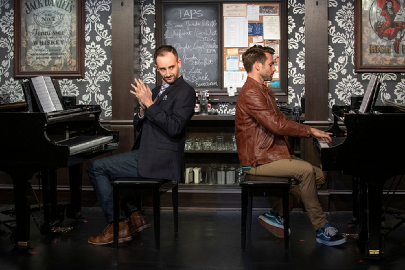 Photo Flash: First Look at Milwaukee Rep's 2 PIANOS 4 HANDS  Image