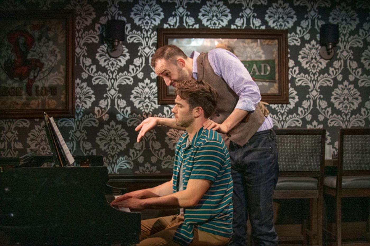 Photo Flash: First Look at Milwaukee Rep's 2 PIANOS 4 HANDS  Image