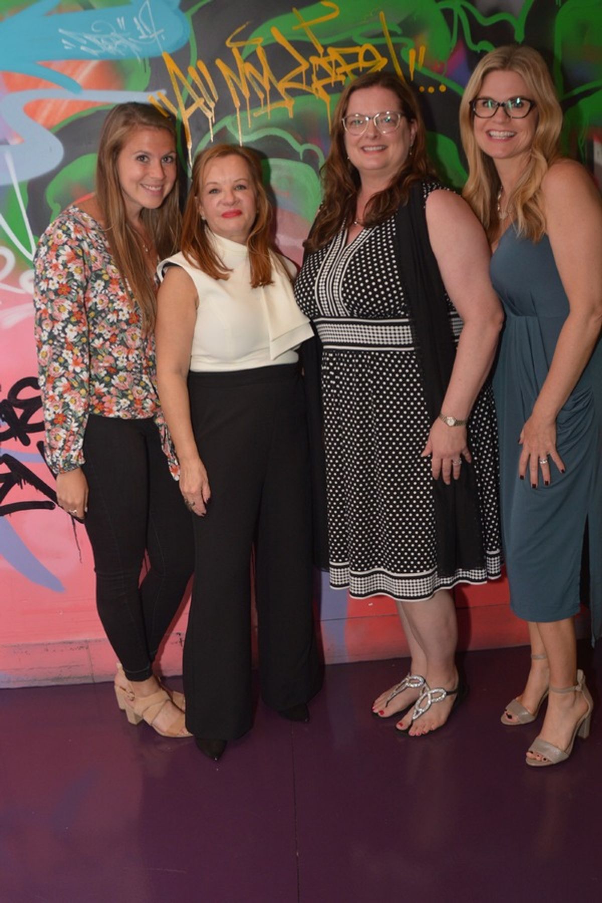 The Sekhmet Team-Inbar Schwartz, Michelle Shapiro, Carrie Ellerbe and Ceely Hubbard at 