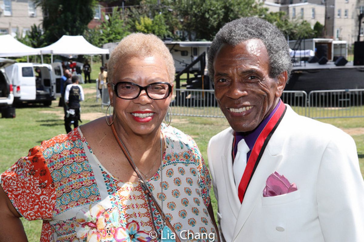 Senator Shirley Nathan-Pulliam, District 44 and Andre De Shields at 