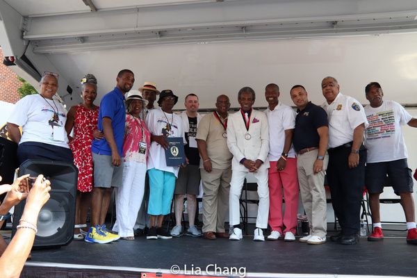 Jules Dunham-Howie, Director Upton-Westside CDC, Helen Holton, Host, City Council Pre Photo