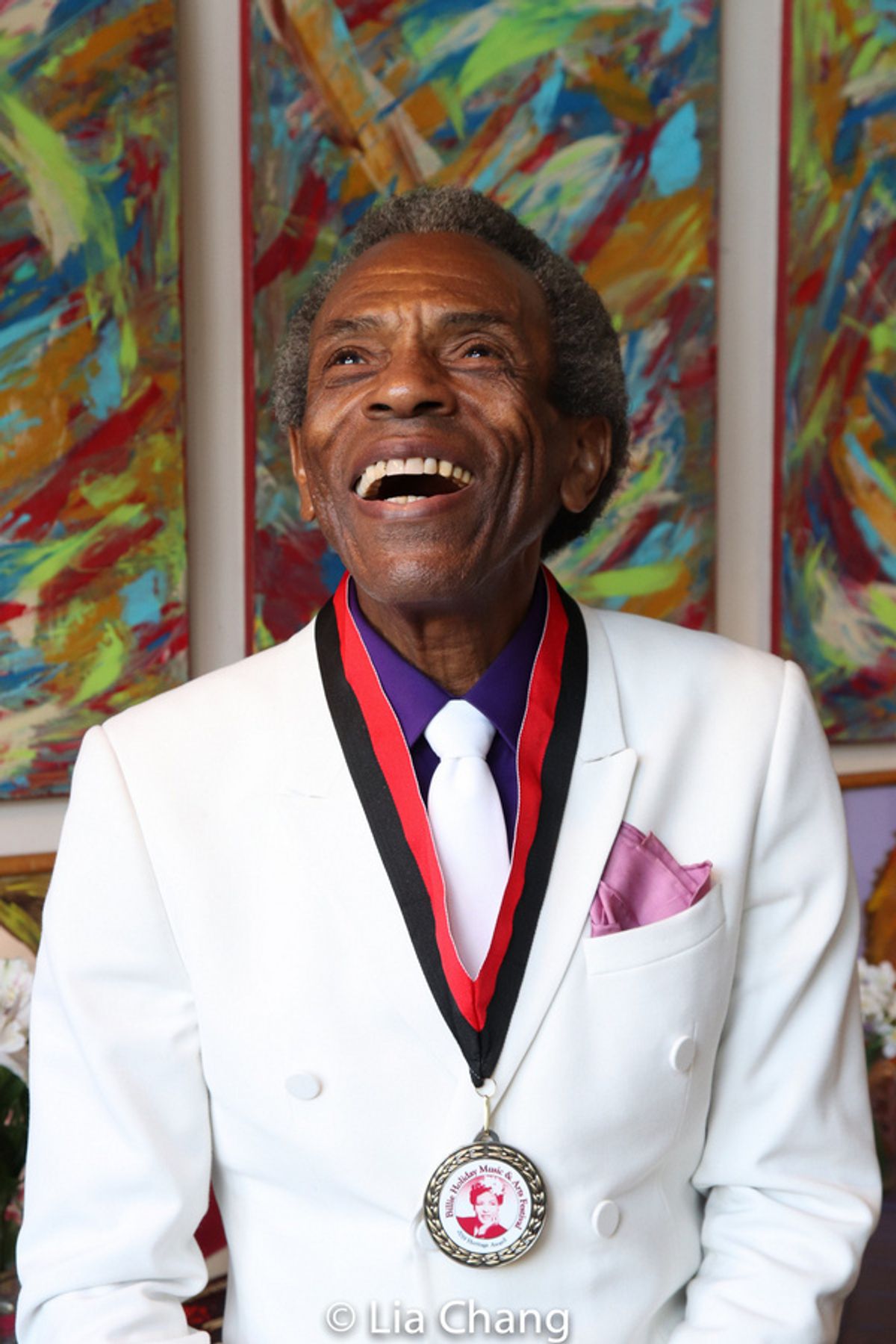 Andre De Shields received the Billie Holiday Music and Arts Festival 2019 Heritage Award at 