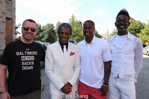 Councilman Eric Costello, Councilman Leon F. Pinkett III, Andre De Shields and Kevin  Photo