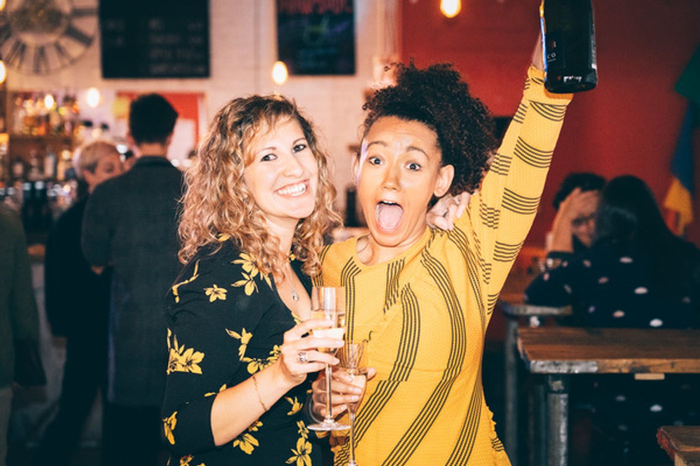 Photo Flash: Inside Press Night For HOW LOVE IS SPELT at Southwark Playhouse  Image