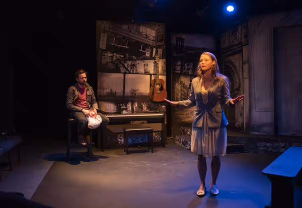 Patrick Mulvey and Chaon Cross Photo