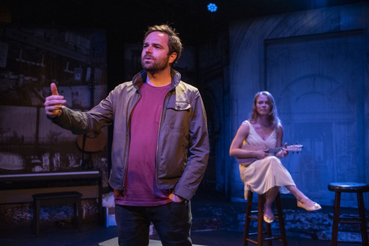 Patrick Mulvey and Chaon Cross at 