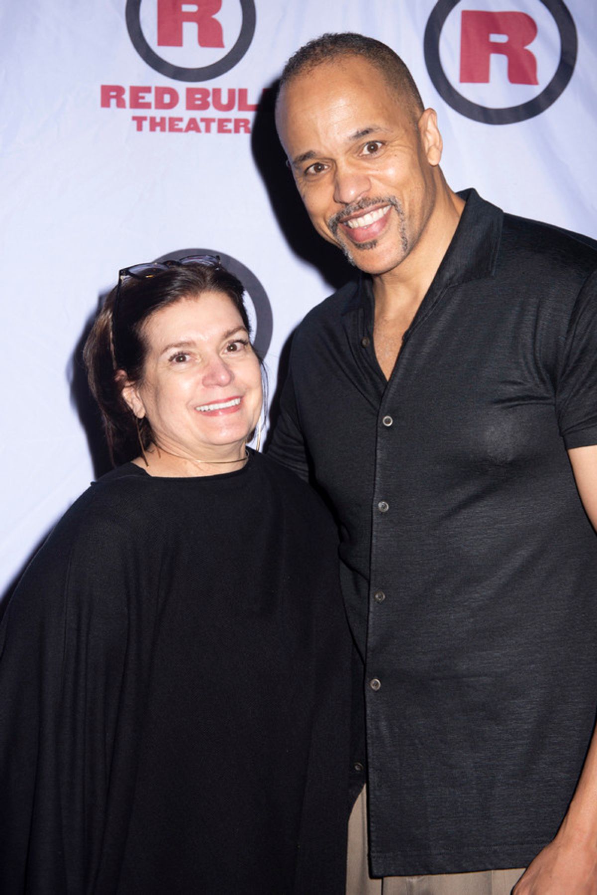 Evangeline Morphos and Keith Hamilton Cobb at 