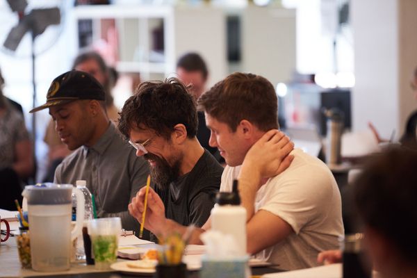 Photo Flash: Go Inside Rehearsals fore The New Group's CYRANO, with Peter Dinklage! — photo 5 of 8