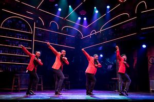 Rendell DeBose (top), Shavey Brown, Kevin Brown, Jr., Dwight Leslie    Photo