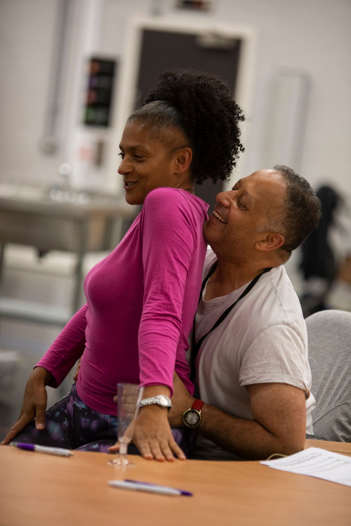 Cathy Tyson and Kammy Darweish at 