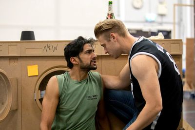 Jonny Fines and Omar Malik  Photo