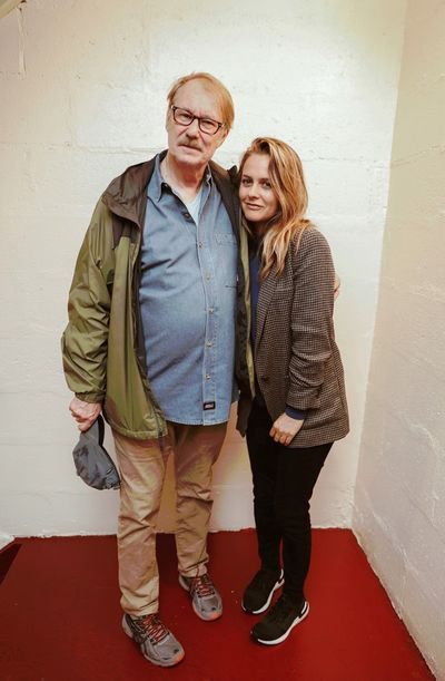 Mitch Tebo and Alicia Silverstone Photo