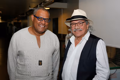 Laurence Fishburne and Edward James Olmos Photo