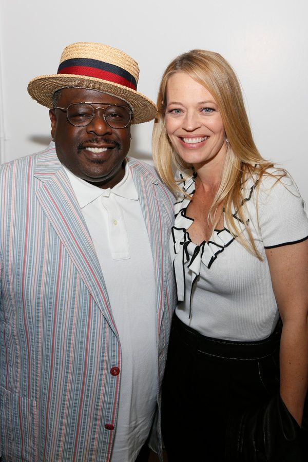 Cedric the Entertainer and Jeri Ryan  Photo