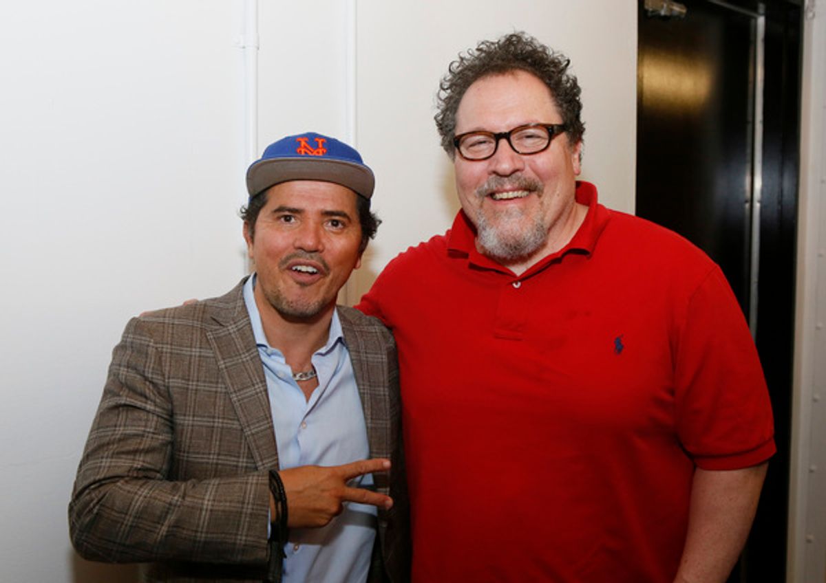 John Leguizamo and Jon Favreau at 