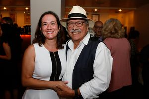 Center Theatre Group Managing Director/CEO Meghan Pressman and Edward James Olmos @ BroadwayWorld Center Theatre Group Managing Director/CEO Meghan Pressman and Edward James Olmos Photo