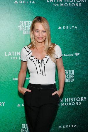 Jeri Ryan attends the opening night performance of â€"Latin History for Morons†at Center Theatre Group/Ahmanson Theatre on Sept. 8, 2019, in Los Angeles, California. (Photo by Ryan Miller/Capture Imaging) @ BroadwayWorld Jeri Ryan attends the opening night performance of â€"Latin History for Moronsâ¿ Photo