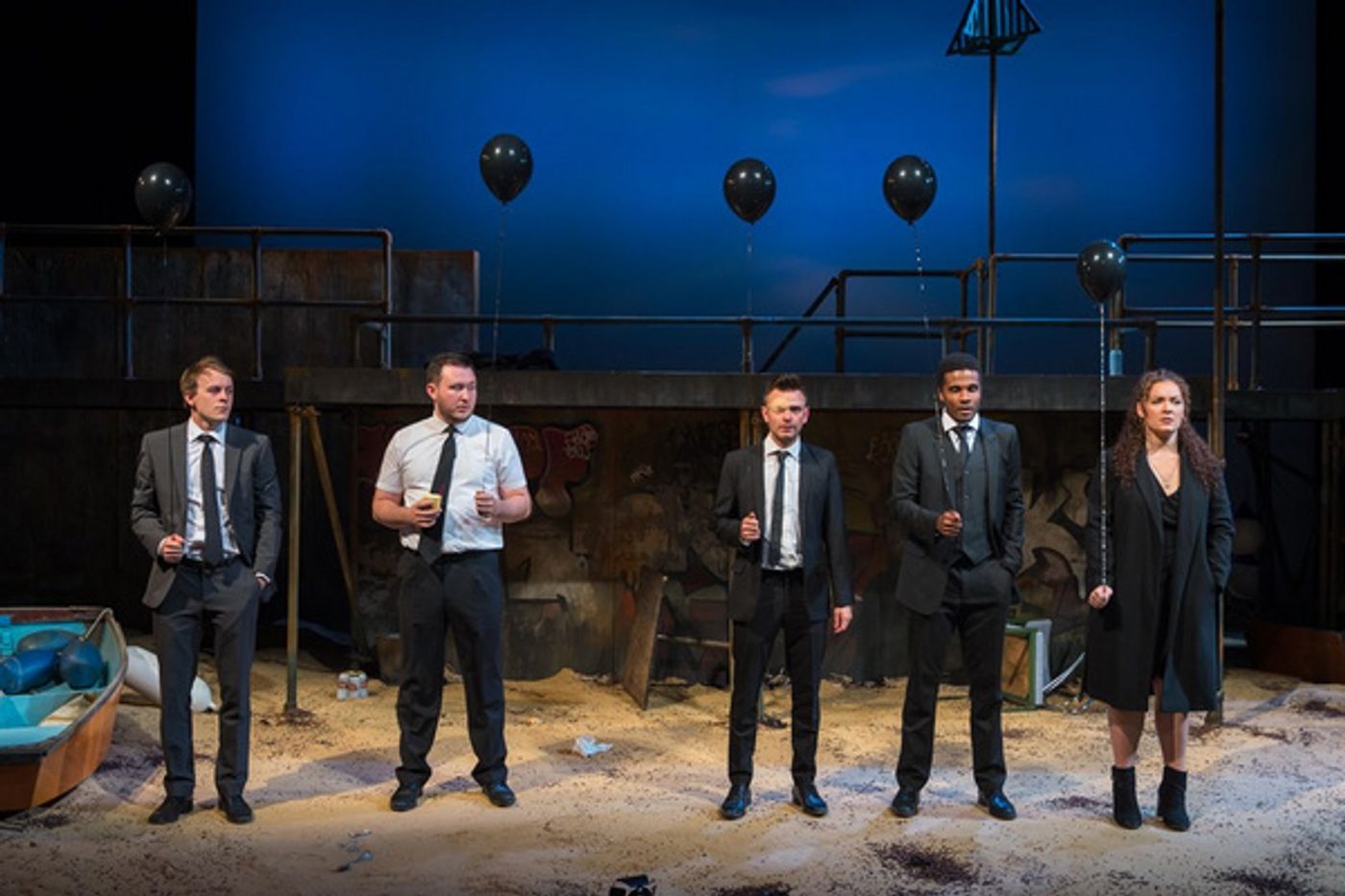 Photo Flash: First Look At Queen's Theatre Hornchurch productions of STILETTO BEACH and SO HERE WE ARE  Image