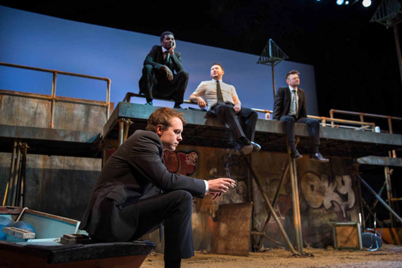 Photo Flash: First Look At Queen's Theatre Hornchurch productions of STILETTO BEACH and SO HERE WE ARE  Image