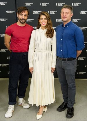 Emun Elliott, Marisa Tomei, Trip Cullman @ BroadwayWorld Emun Elliott, Marisa Tomei, Trip Cullman Photo