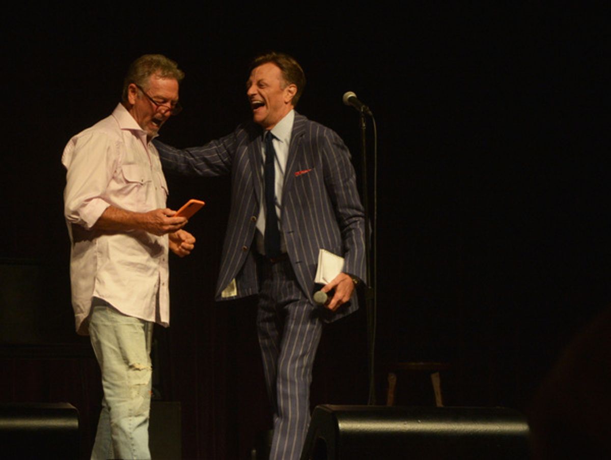 Larry Gatlin, Jim Caruso at 
