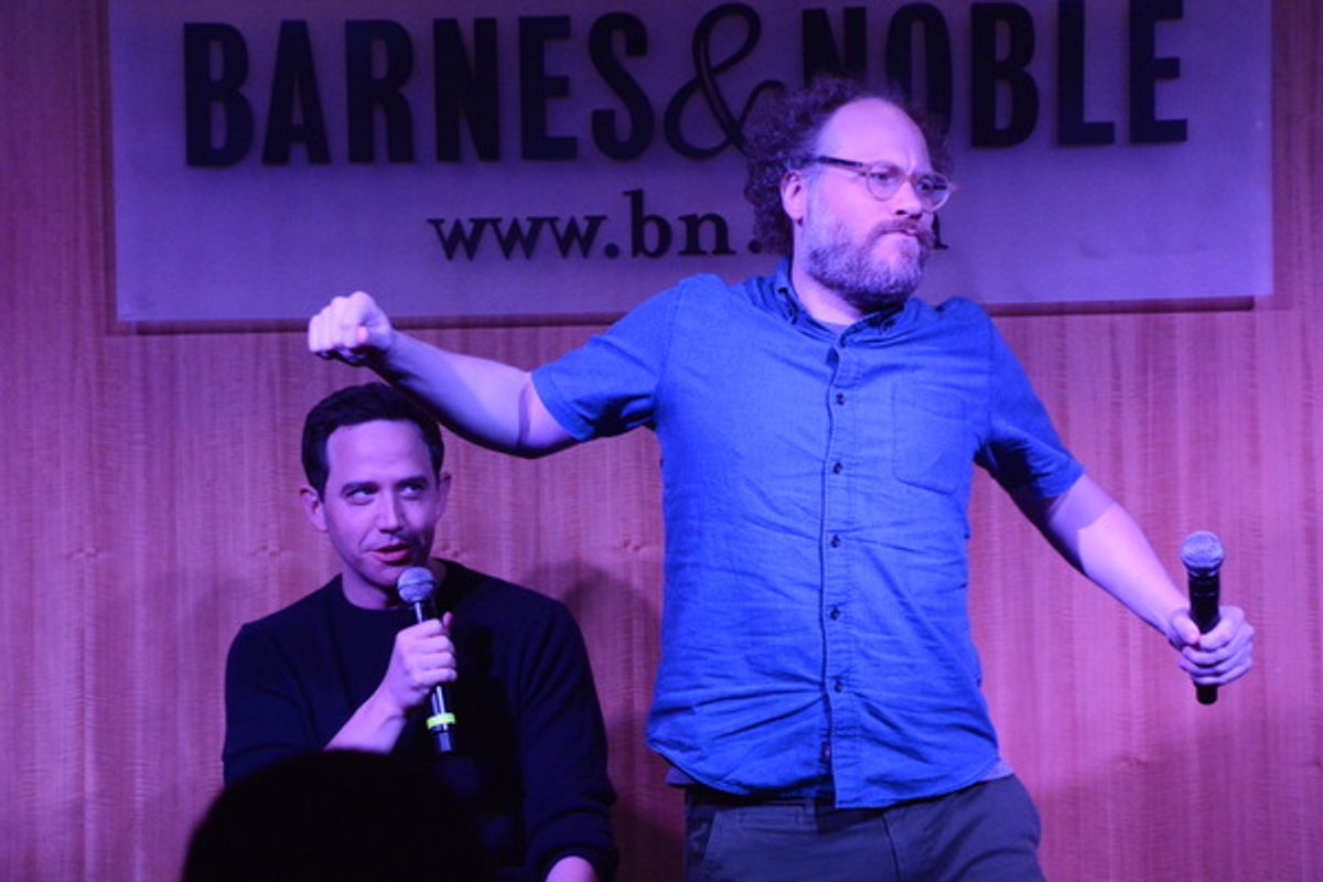 Santino Fontana and Andy Grotelueschen at 