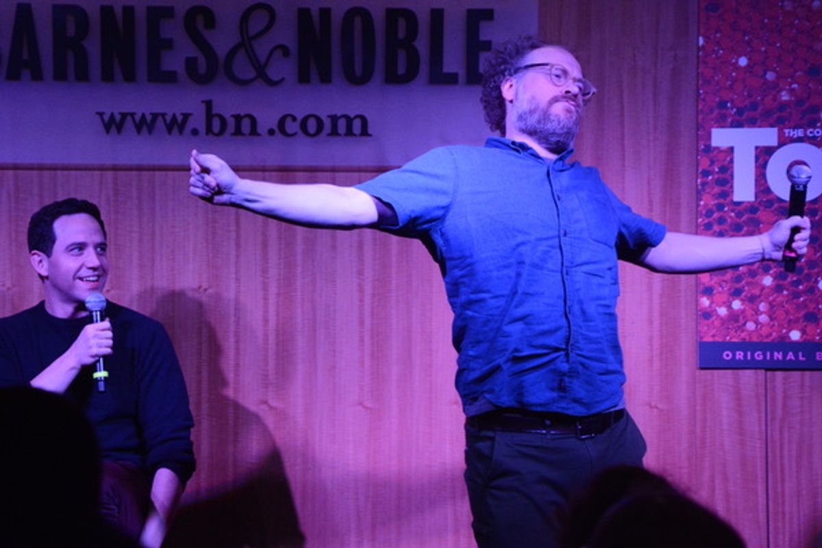 Santino Fontana and Andy Grotelueschen at 