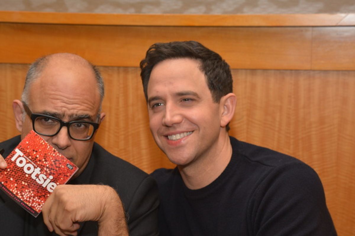 David Yazbek and Santino Fontana at 