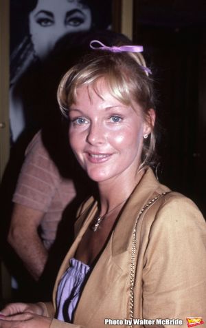 Carol Lynley attends a performance of â€"The Little Foxesâ€ at the Martin Be Photo