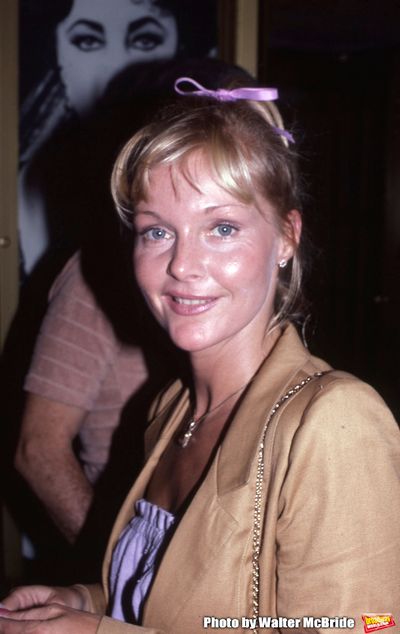 Carol Lynley attends a performance of â€œThe Little Foxesâ€ at the Martin Be Photo