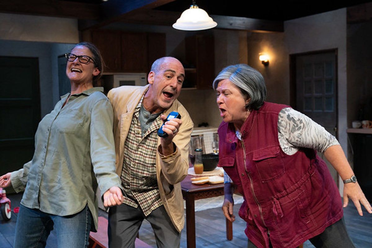 Jennifer Johansen, Dean Robinson, and Susannah Berryman at 