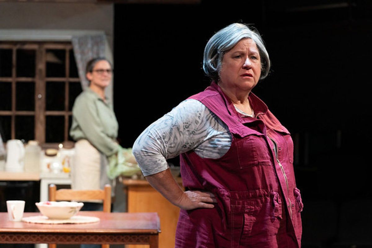 Jennifer Johansen and Susannah Berryman at 