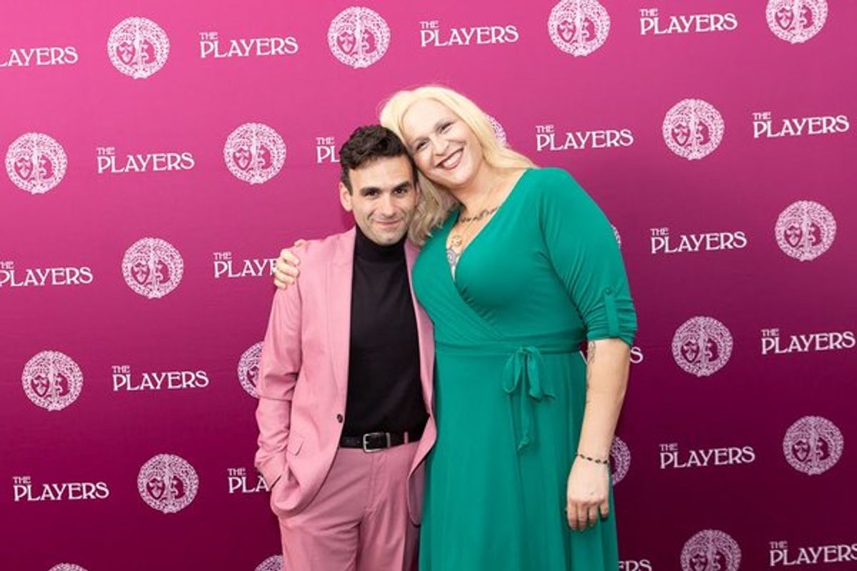 Joe Iconis and Shakina Nayfack
 at 