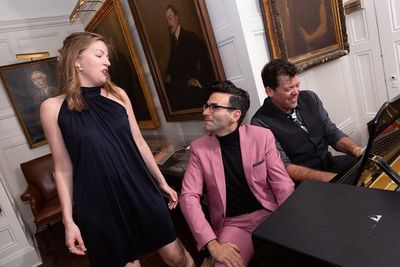 Liz Lark Brown, Joe Iconis and Nate Buccieri
 Photo