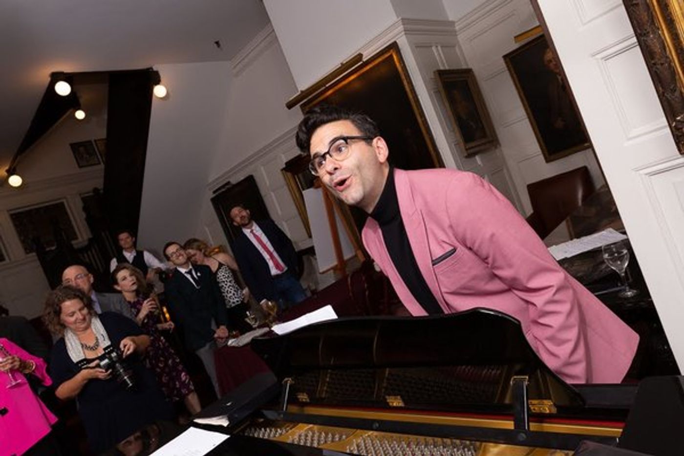 Photo Flash: BE MORE CHILL Composer Joe Iconis Honored At The Players  Image
