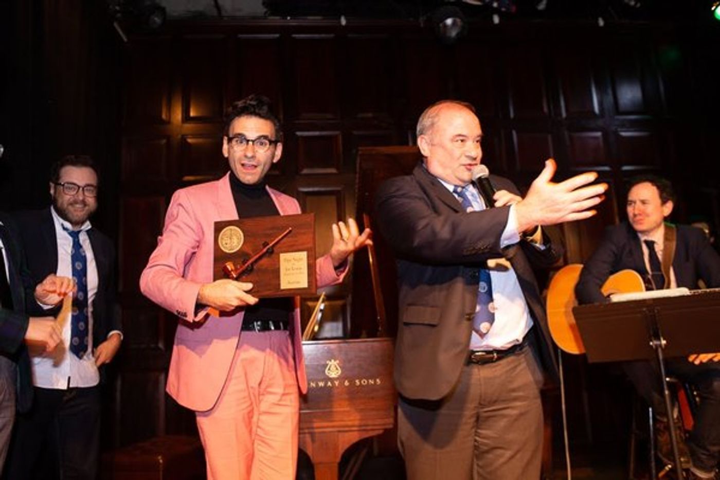 Photo Flash: BE MORE CHILL Composer Joe Iconis Honored At The Players  Image