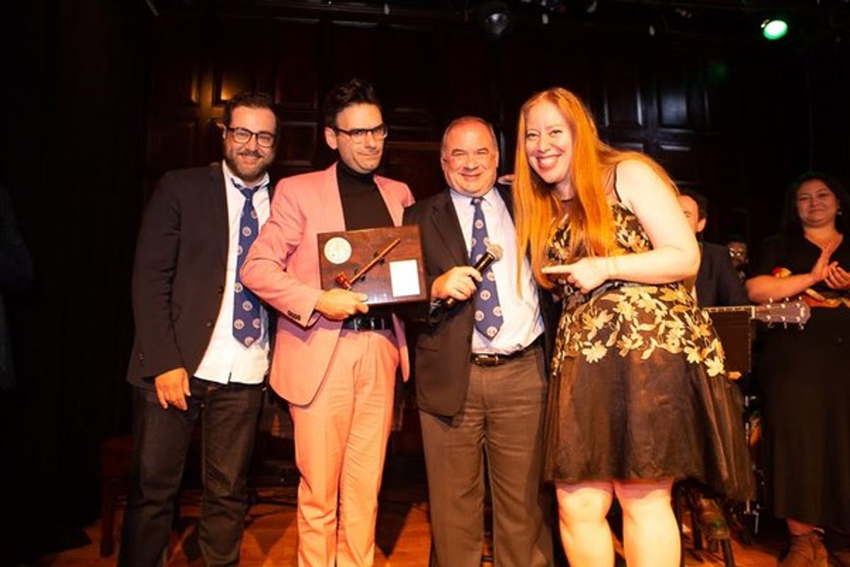 Michael Barra, Joe Iconis, Michael McCurdy, Jennifer Ashley Tepper
 at 