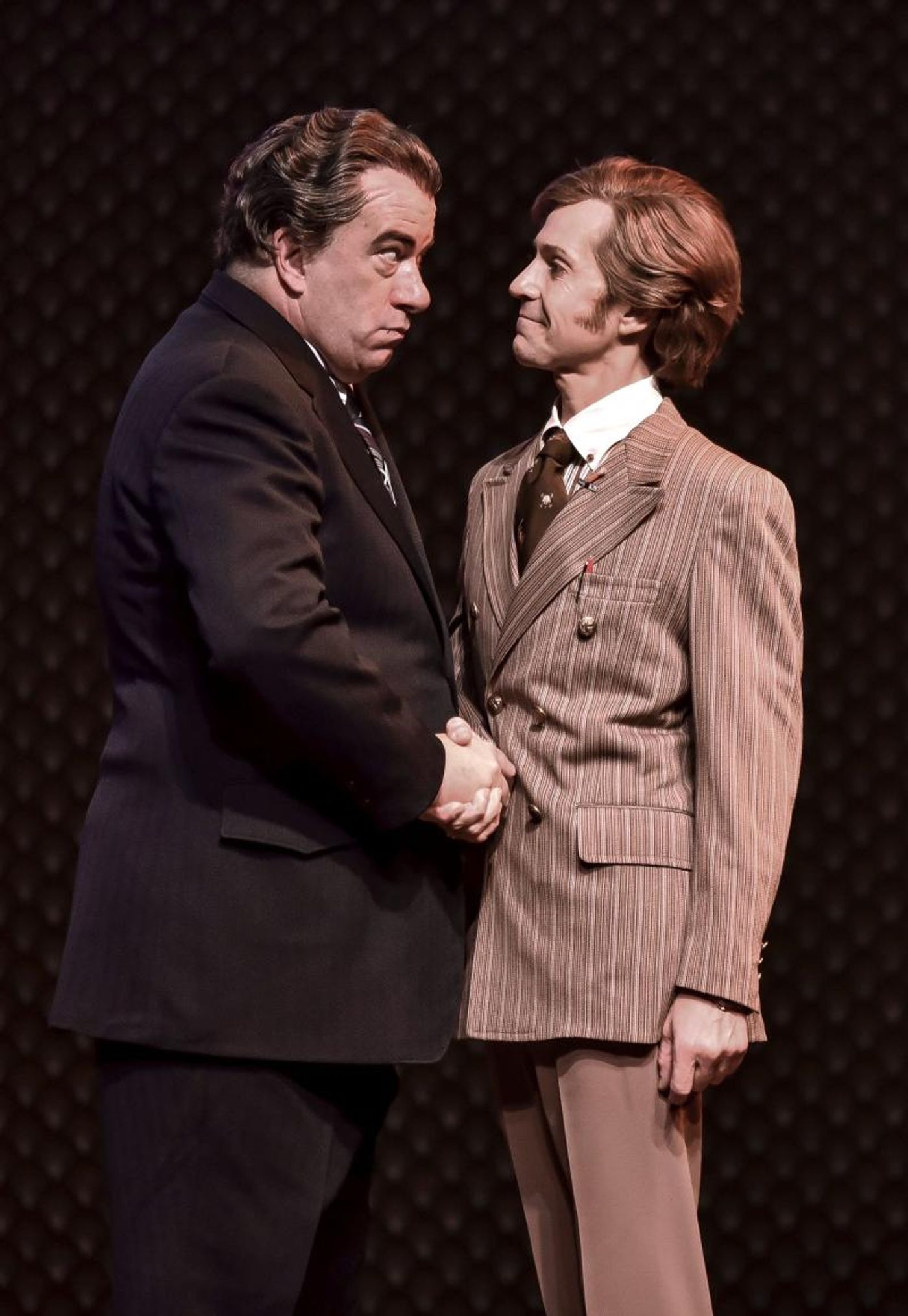 Review: Marsh and Brown razzle dazzle us at Lyric Theatre of Oklahoma as FROST/NIXON hits eerily close to home  Image