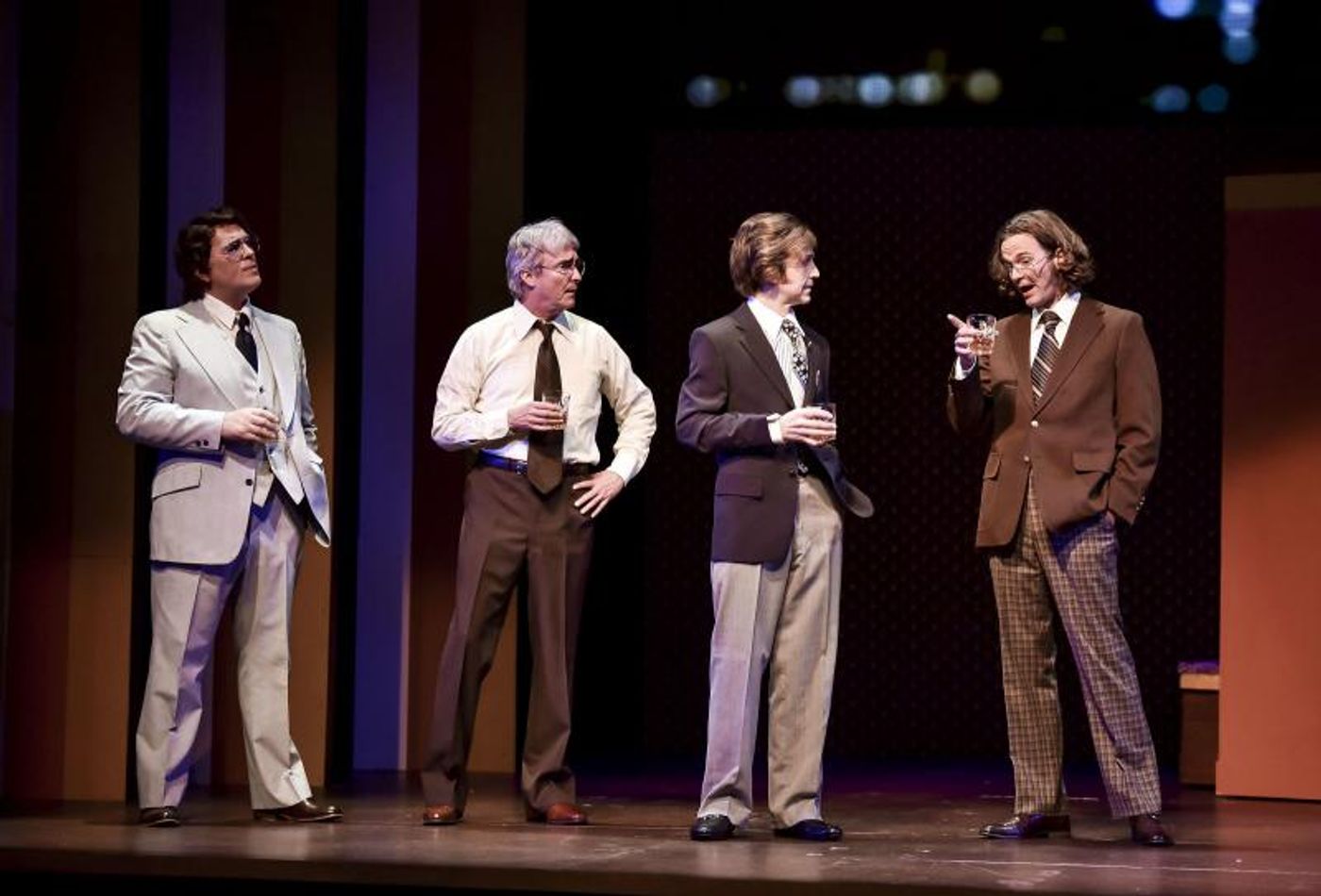 Review: Marsh and Brown razzle dazzle us at Lyric Theatre of Oklahoma as FROST/NIXON hits eerily close to home  Image