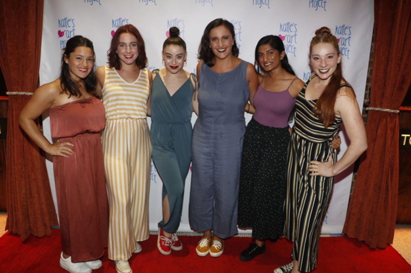 Photo Flash: Broadway Supports Stephanie Klemons' Non-Profit, Katie's Art Project  Image