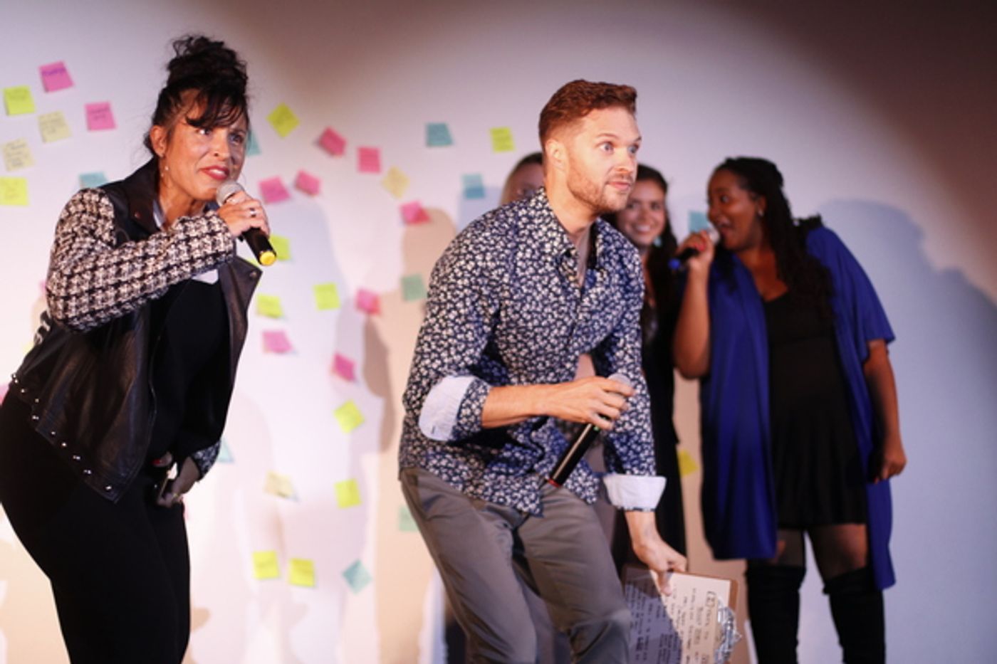 Photo Flash: Broadway Supports Stephanie Klemons' Non-Profit, Katie's Art Project  Image