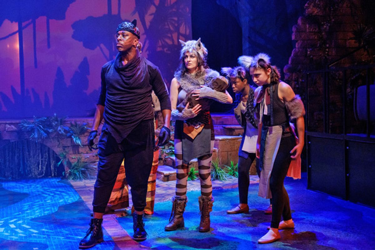 Freddy Franklin, Lara Wright, Mercy Bovik and Stella Frye-Ginsberg at 