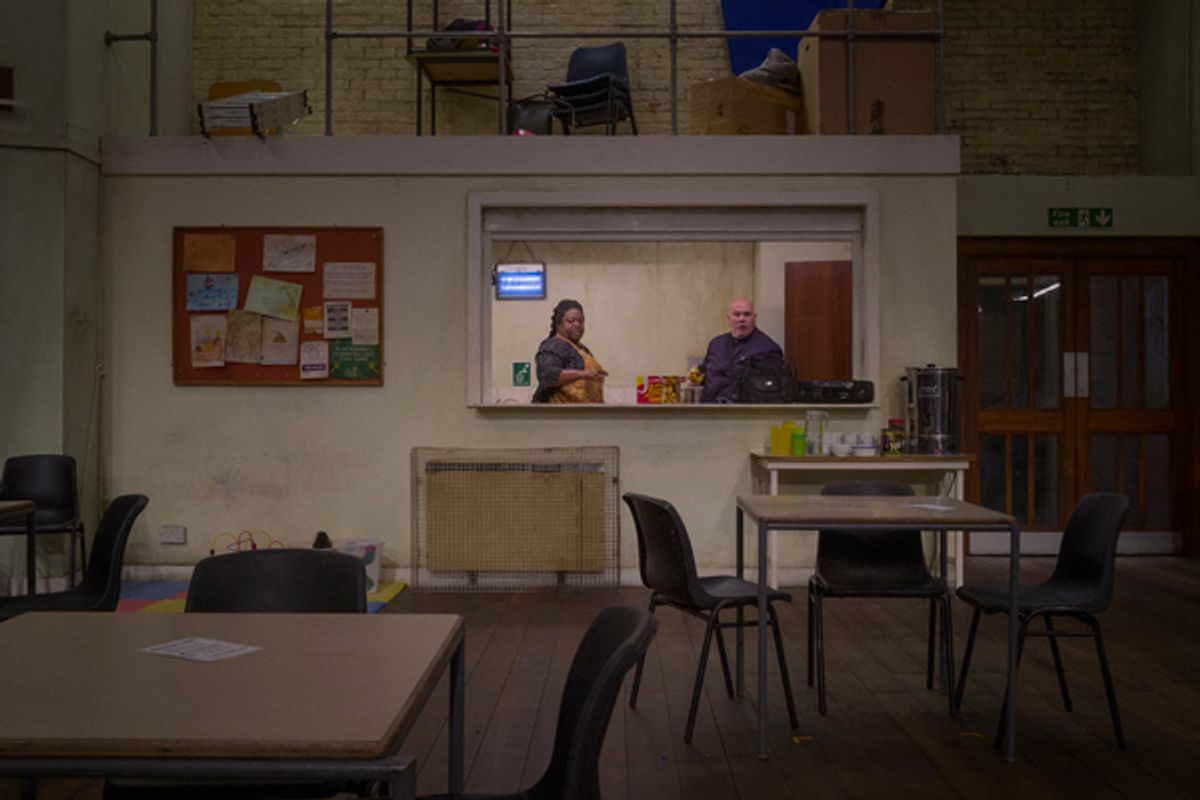 Cecilia Noble and Nick Holder at 