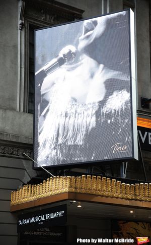 Theatre Marquee unveiling for "Tina: The Tina Turner Musical" starring Adrienne Warre Photo