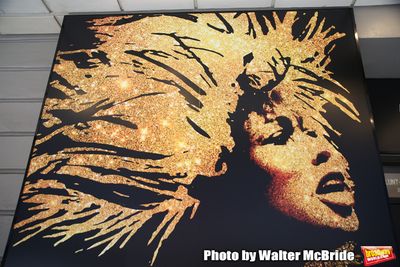 Theatre Marquee unveiling for "Tina: The Tina Turner Musical" starring Adrienne Warre Photo