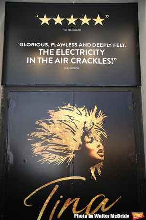 Theatre Marquee unveiling for "Tina: The Tina Turner Musical" starring Adrienne Warre Photo