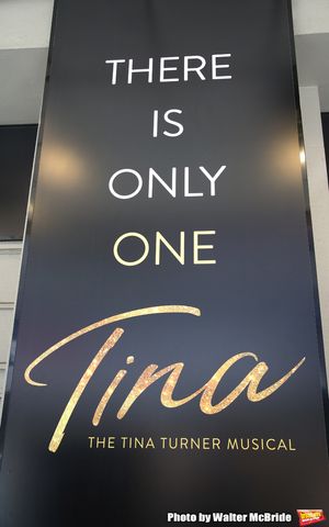 Theatre Marquee unveiling for "Tina: The Tina Turner Musical" starring Adrienne Warre Photo