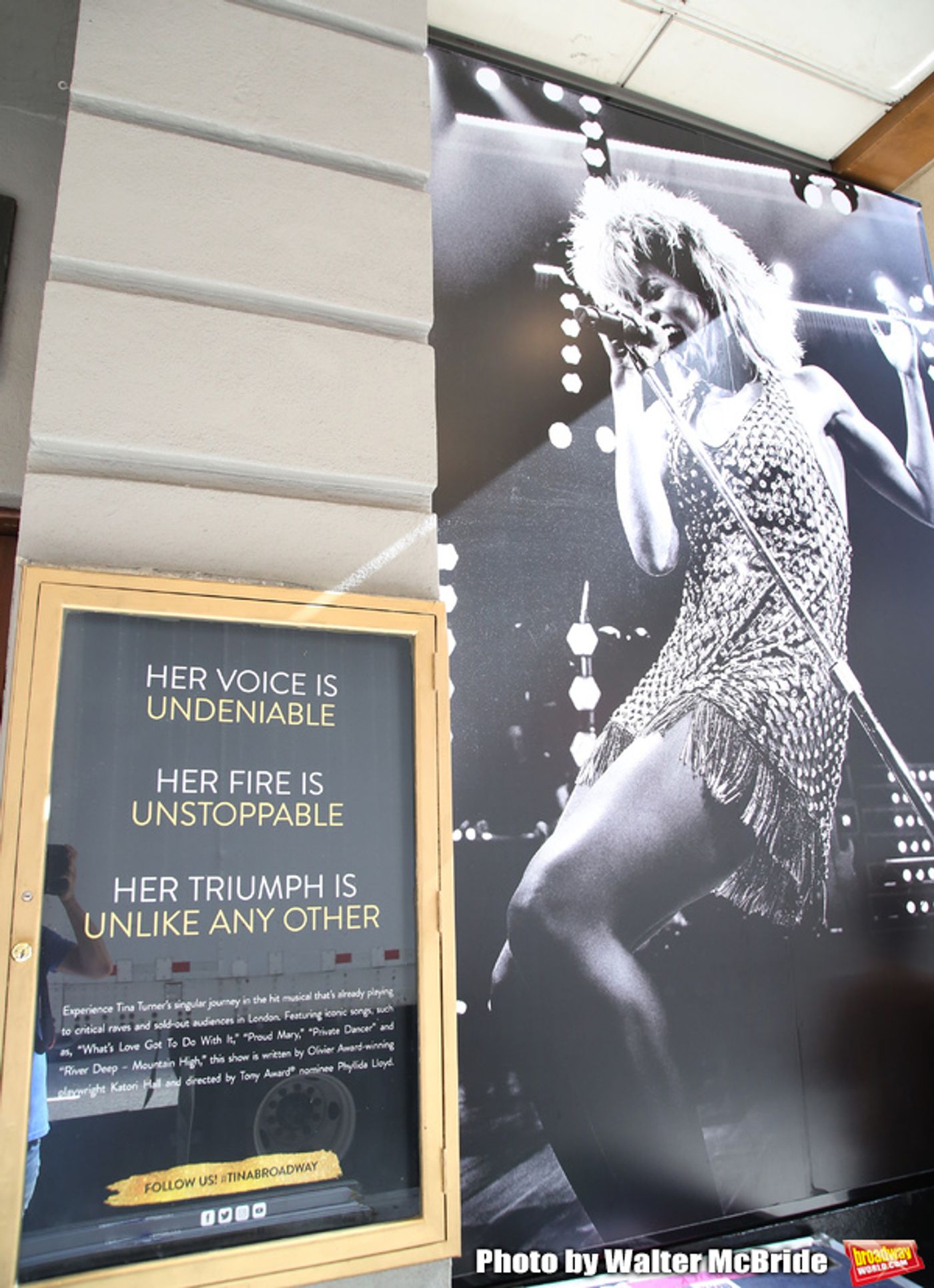 Up on the Marquee: TINA: THE TINA TURNER MUSICAL Arrives on Broadway  Image